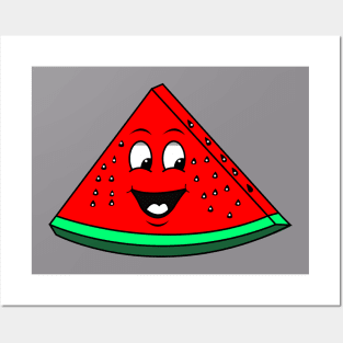 HAPPY WATERMELON Posters and Art